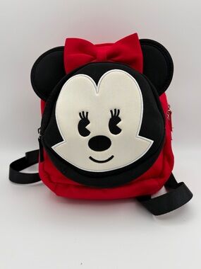 Disney Store Minnie Mouse Mini Backpack Red